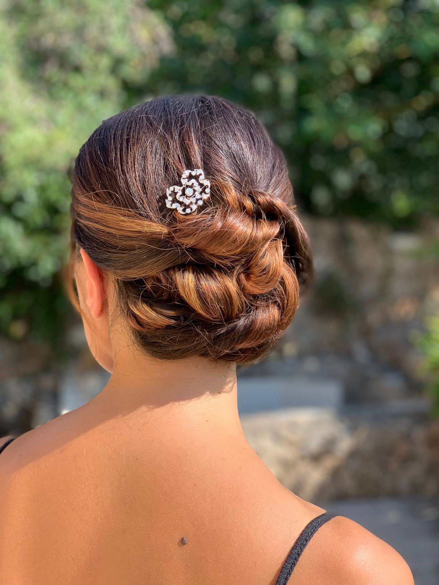 Acconciatura sposa – dettaglio 4