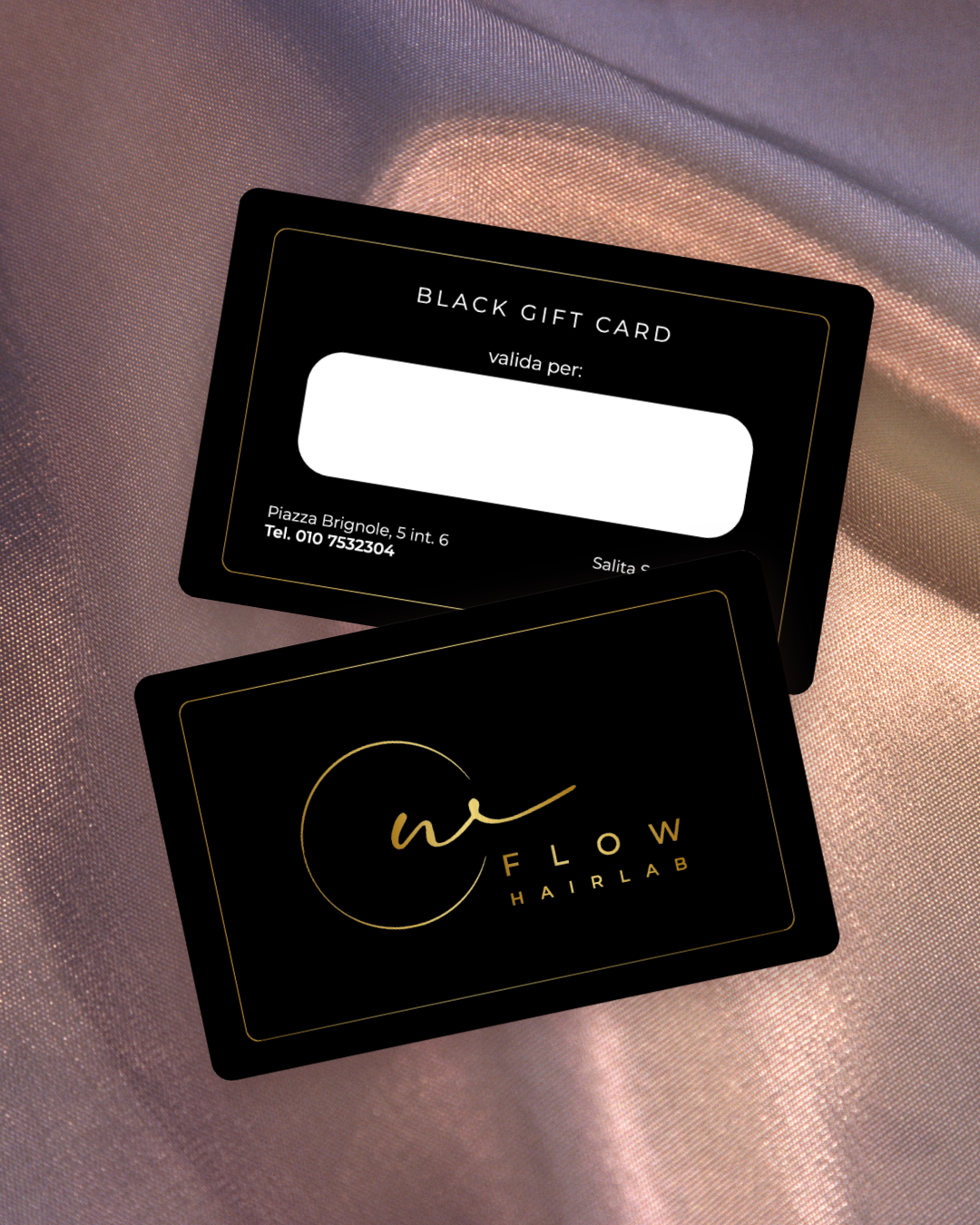 Gift Card Black — Atelier CDC Genova